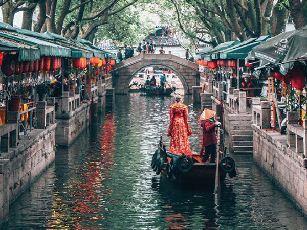 Norte y Sur de China fin Canton